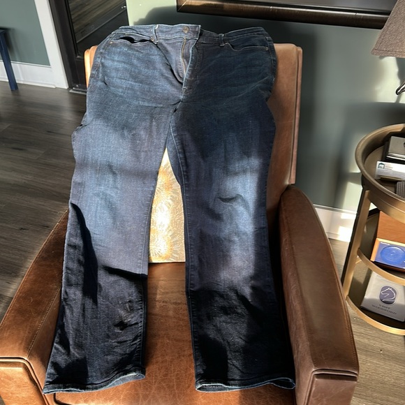 Talbots Barely Boot Jeans 16 Curvy Dark Rinse Excellent! - Picture 8 of 10